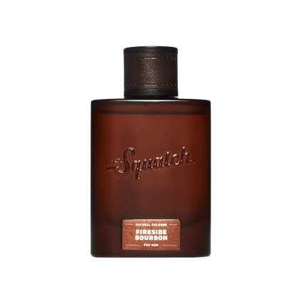 Dr. Squatch Fireside Bourbon perfume sample decant travel-size spray for men