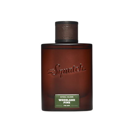 Dr. Squatch Woodland Pine perfume sample decant travel-size spray for men