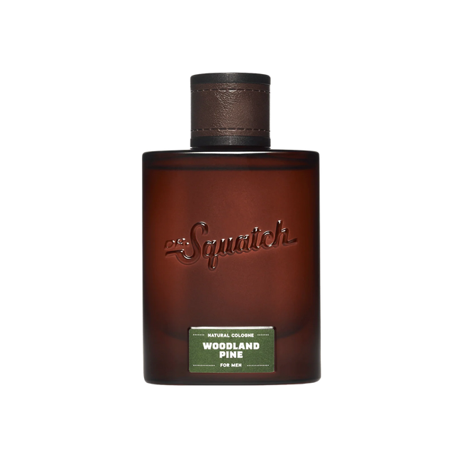 Dr. Squatch Woodland Pine perfume sample decant travel-size spray for men