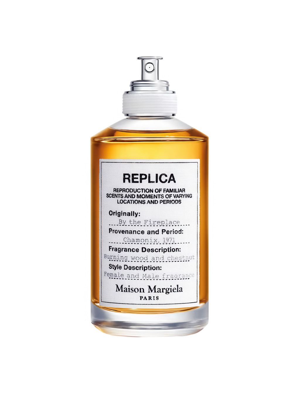 Maison Margiela By the Fireplace perfume sample decant travel-size spray for men