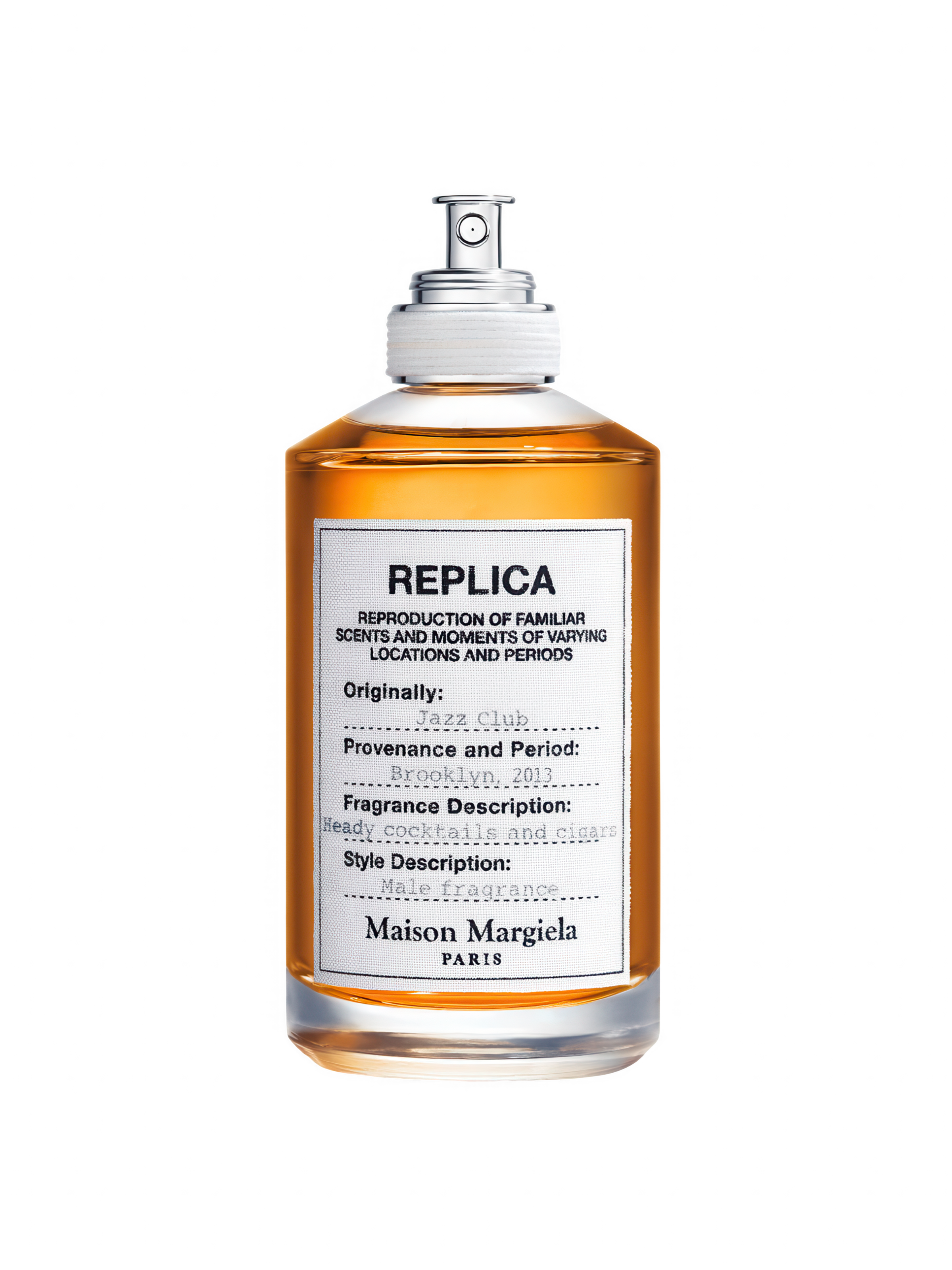 Maison Margiela Jazz Club perfume sample decant travel-size spray for men