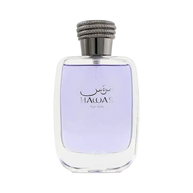 Rasasi Hawas for Him perfume sample decant travel-size spray for men