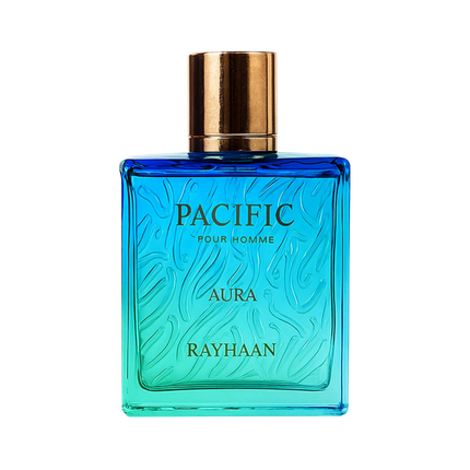 Rayhaan Pacific Aura perfume sample decant travel-size spray for men